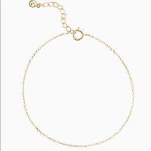 14 k Gold Chain Bracelet